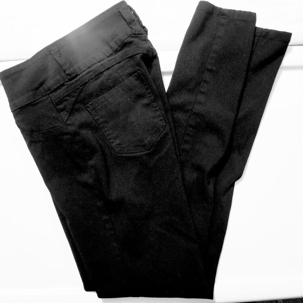 Ling Collection Black Skinny Jeans             T1